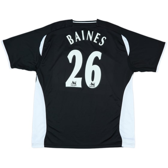 2006-07 Wigan Away Shirt Baines #26 - 8/10 - (XL)