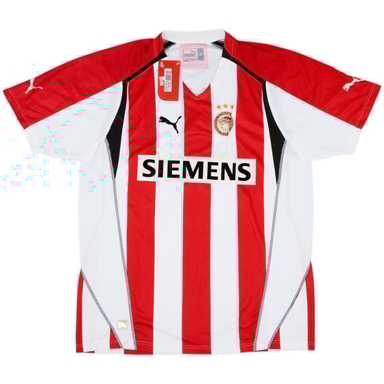2005-06 Olympiakos Home Shirt (XL)