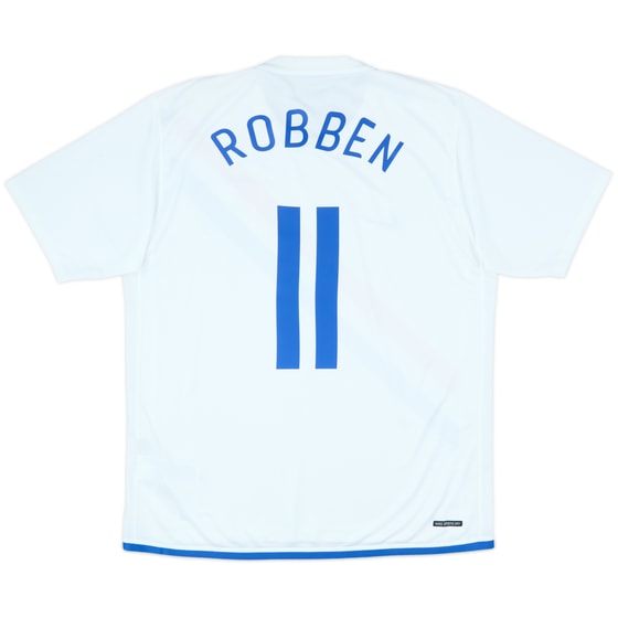 2006-08 Netherlands Away Shirt Robben #11 (L)