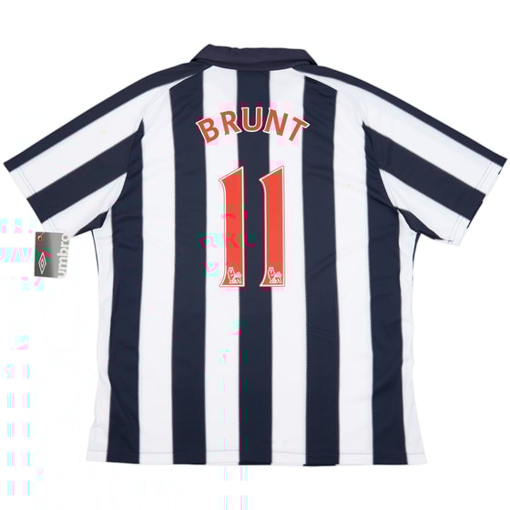 2010-11 West Brom Home Shirt Brunt #11 (XL)
