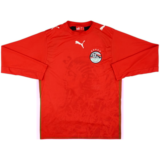 2006-08 Egypt Home L/S Shirt - 7/10 - (L)