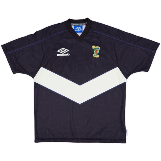 1998-99 Scotland Umbro Training Shirt - 7/10 - (XL)