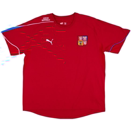 2010-11 Czech Republic Puma Cotton Training Shirt - 9/10 - (XXL)