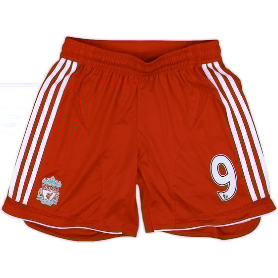 2006-08 Liverpool Home Shorts #9 (Torres) - 10/10 - (M)