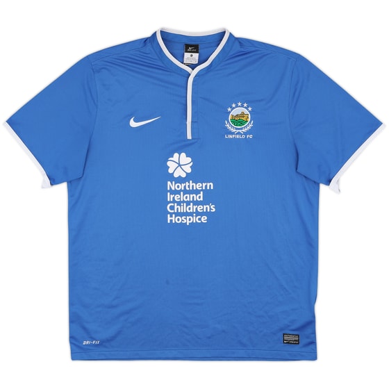 2013-14 Linfield Home Shirt - 7/10 - (XL)