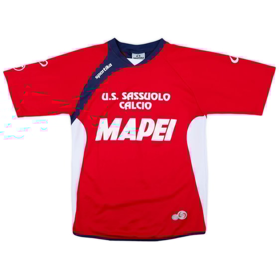 2007-08 Sassuolo Player Issue Sportika Training Shirt #13 - 8/10 - (M)