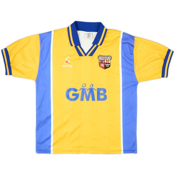 1998-00 Brentford Away Shirt - 7/10 - (L)