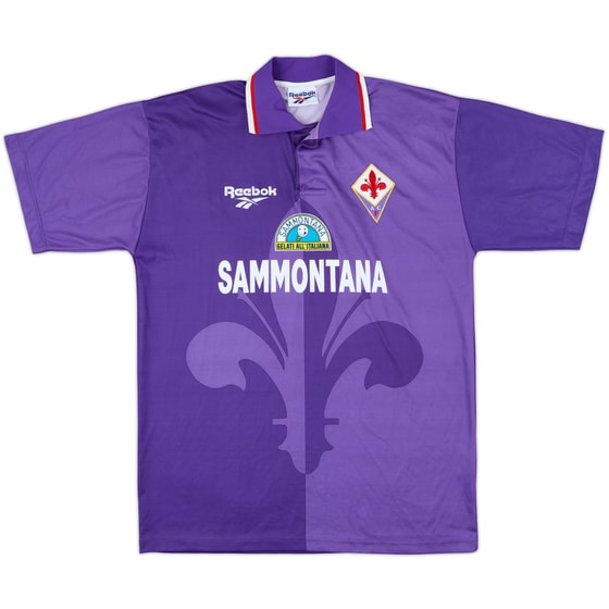 1995-96 Fiorentina Home Shirt - 9/10 - (L)