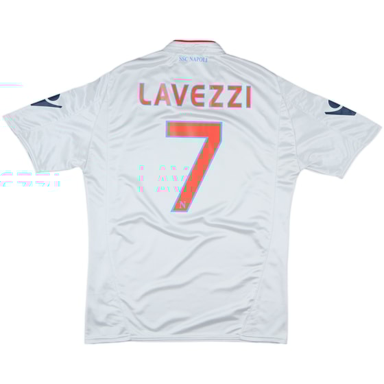 2009-10 Napoli Away Shirt Lavezzi #7 - 9/10 - (XL)