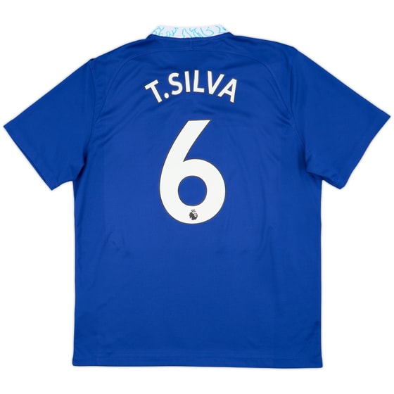 2022-23 Chelsea Home Shirt T.Silva #6 - 10/10 - (L)
