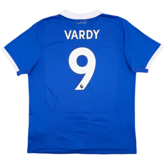 2022-23 Leicester Home Shirt Vardy #9 - 9/10 - (XL)