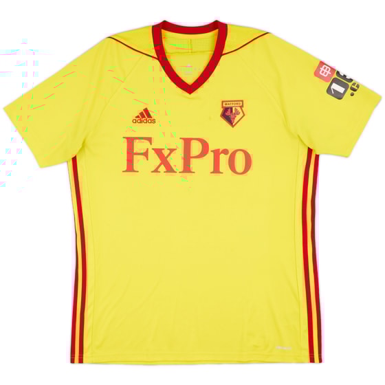 2017-18 Watford Home Shirt - 7/10 - (L)