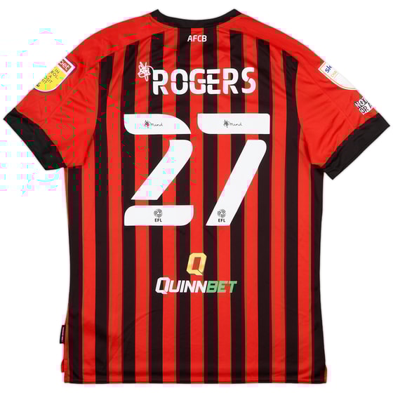 2021-22 Bournemouth Home Shirt Rogers #27 - 9/10 - (L)