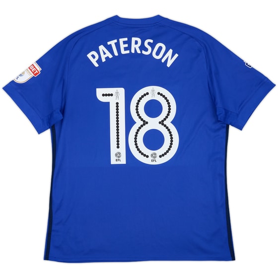 2017-18 Cardiff City Home Shirt Paterson #18 - 9/10 - (L)