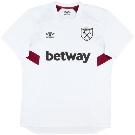 2016-17 West Ham Umbro Training Shirt - 9/10 - (L)