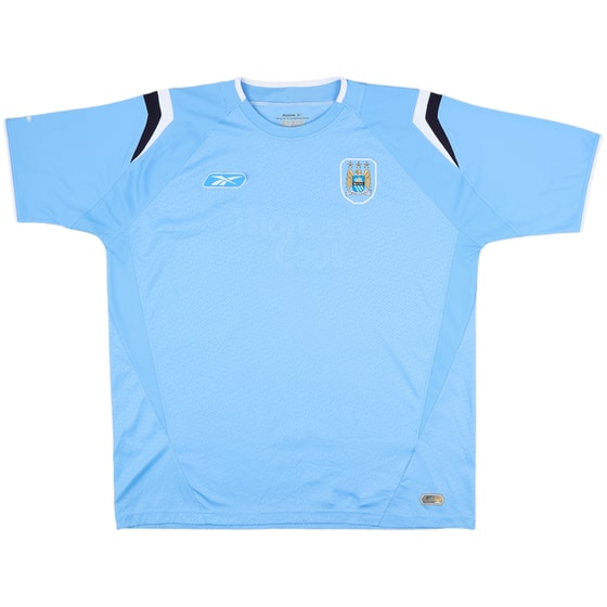 2005-06 Manchester City Home Shirt - 3/10 - (XL)