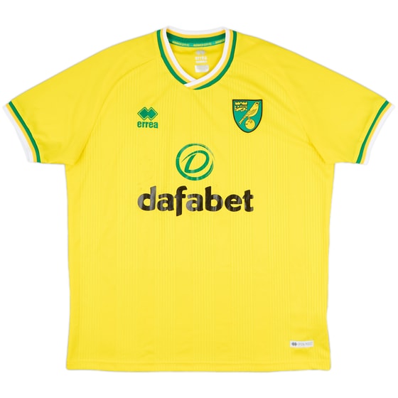 2020-21 Norwich City Home Shirt - 6/10 - (L)