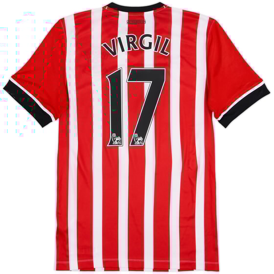 2016-17 Southampton Home Shirt Virgil #17 - 7/10 - (M)