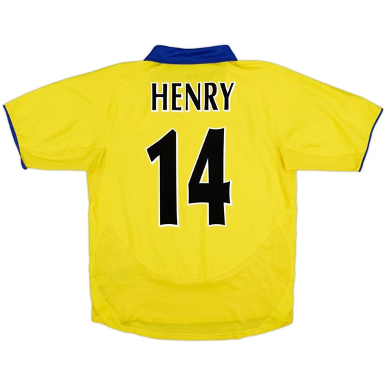 2003-05 Arsenal Away Shirt Henry #14 - 9/10 - (M)