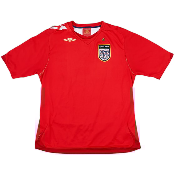 2006-08 England Away Shirt - 5/10 - (Women's L)