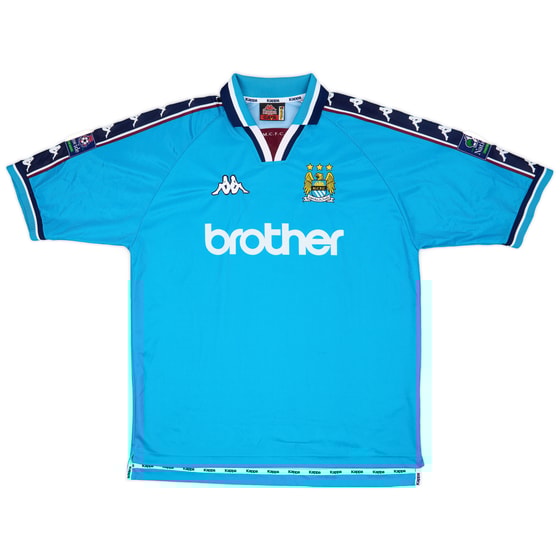 1997-99 Manchester City Home Shirt - 9/10 - (XL)