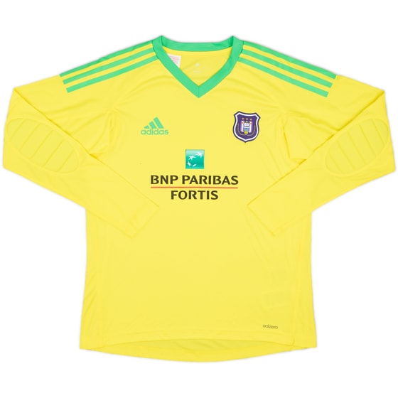 2017-18 Anderlecht Authentic GK Shirt - 8/10 - (L.Boys)