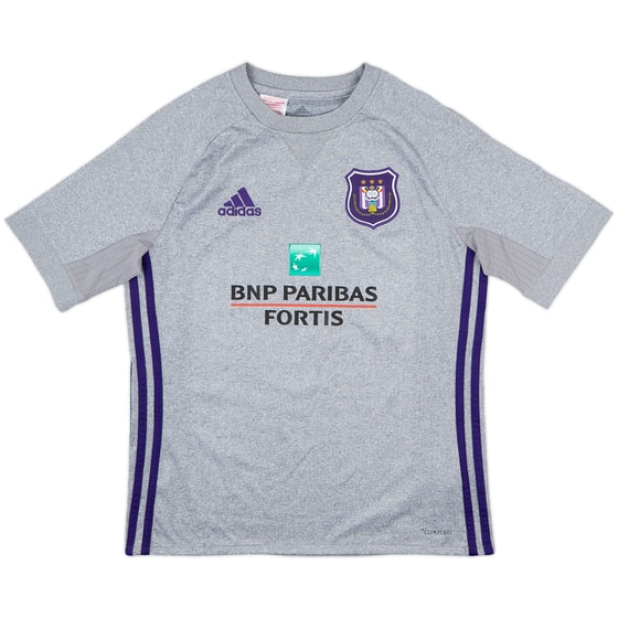 2017-18 Anderlecht Away CL Shirt - 10/10 - (L.Boys)