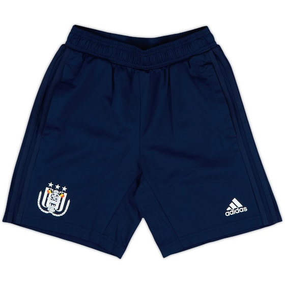 2017-18 Anderlecht adidas Training Shorts - 10/10 - (M.Boys)