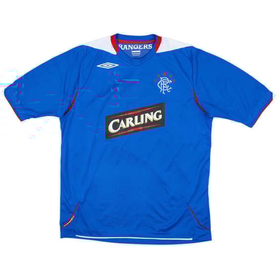 2006-07 Rangers Home Shirt - 8/10 - (L)