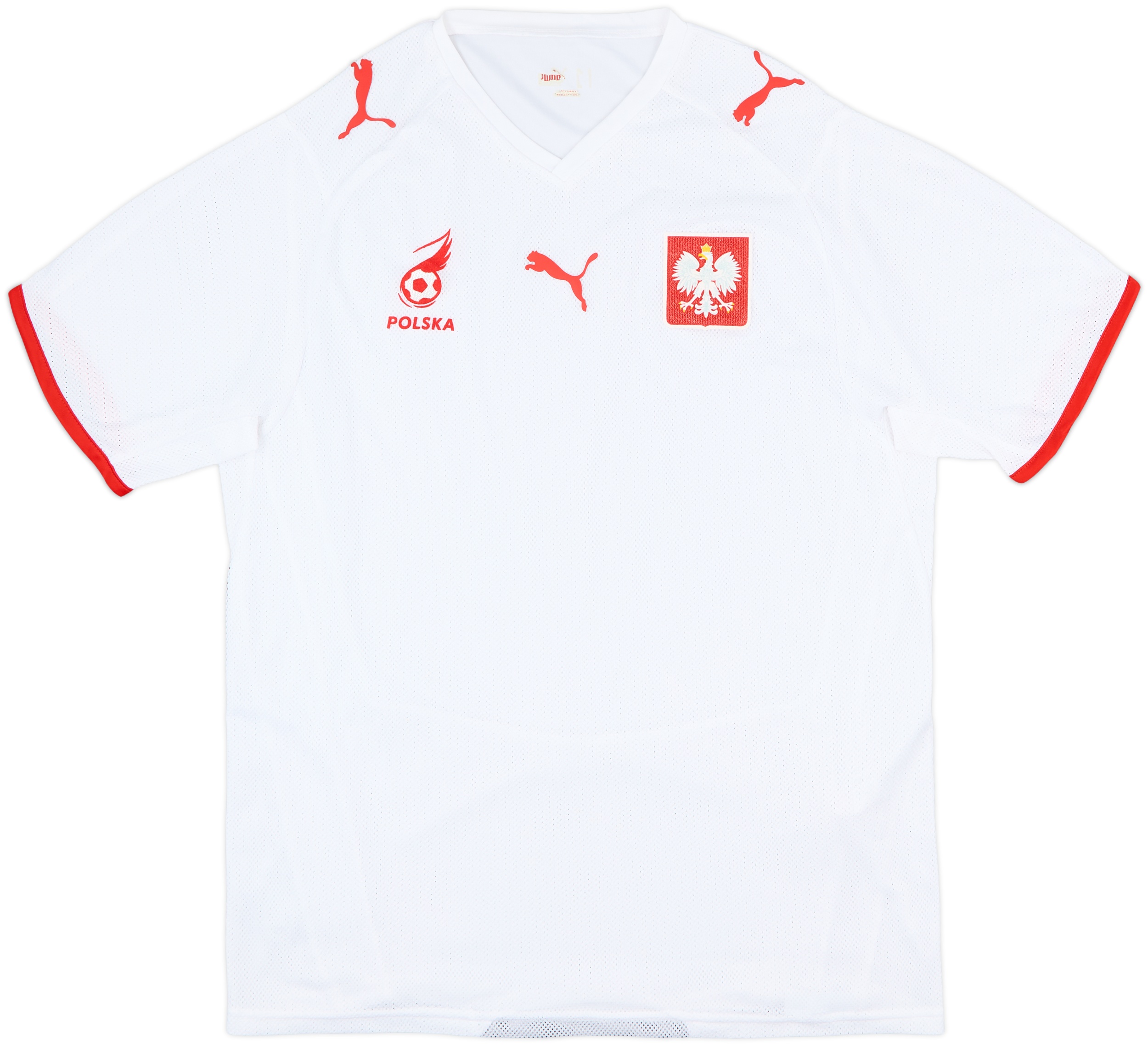 2008 Poland Home Shirt - 9/10 - (XL)