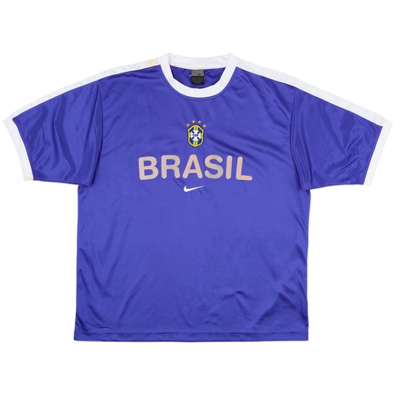 2002 Brazil Nike Training Shirt - 5/10 - (L)