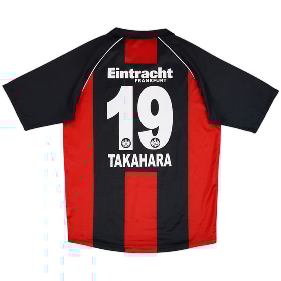 2006-07 Eintracht Frankfurt Home Shirt Takahara #19 - 8/10 - (XXL)