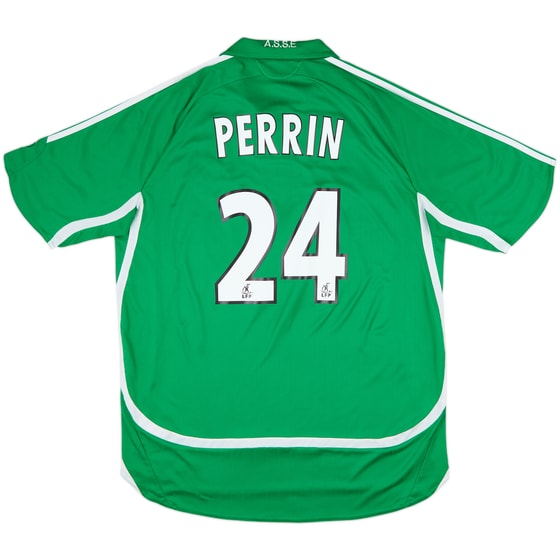 2006-07 Saint Etienne Home Shirt Perrin #24 - 6/10 - (XL)