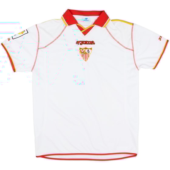 2001-02 Sevilla Home Shirt - 8/10 - (M)