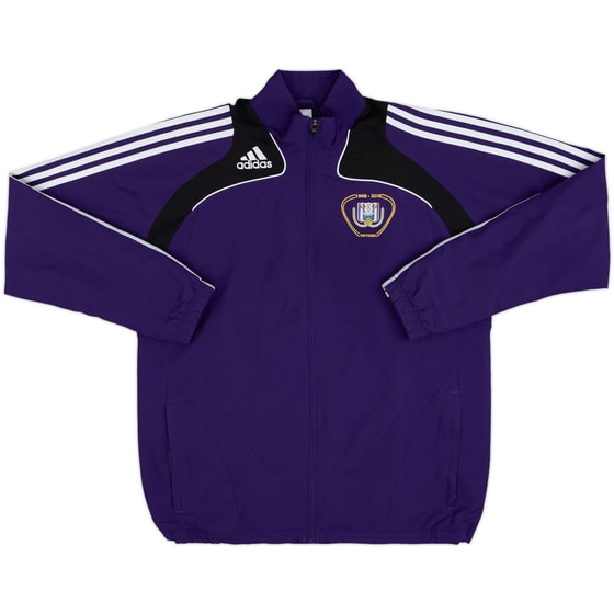 2008-09 Anderlecht adidas Track Jacket - 9/10 - (M/L)