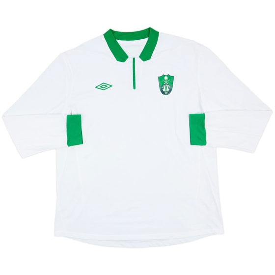 2014-15 Al-Ahli Home L/S Shirt - 7/10 - (XXL)