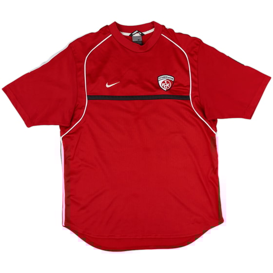 2002-03 Kaiserslautern Nike Training Shirt - 8/10 - (L)