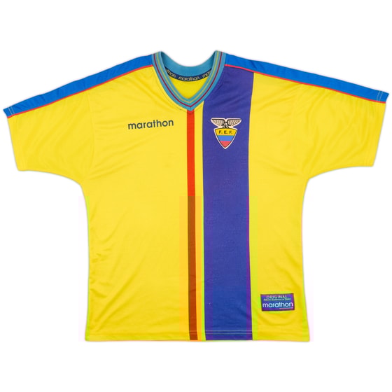1998-01 Ecuador Home Shirt - 7/10 - (L)