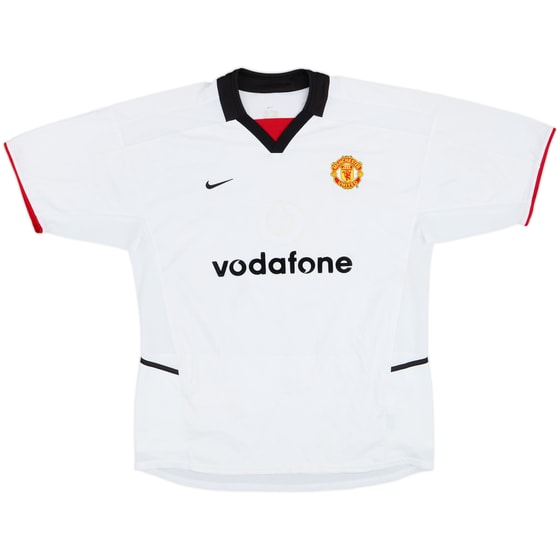 2002-03 Manchester United Away Shirt - 4/10 - (L)