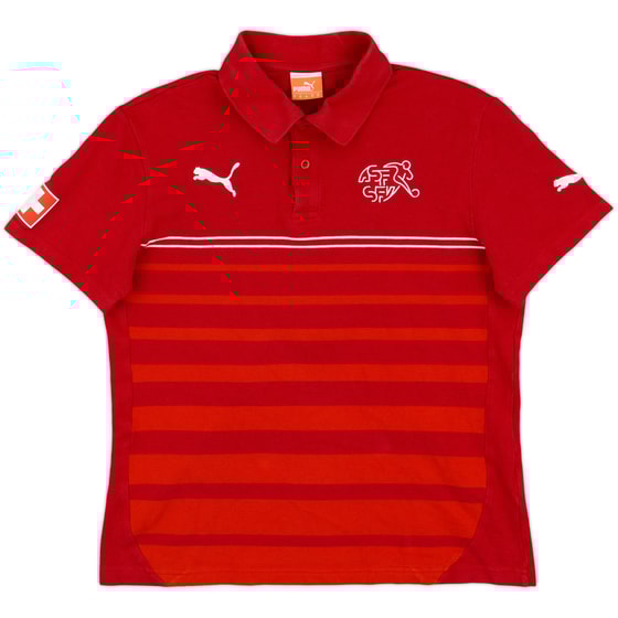 2012-14 Switzerland Puma Polo Shirt - 9/10 - (Women's M)