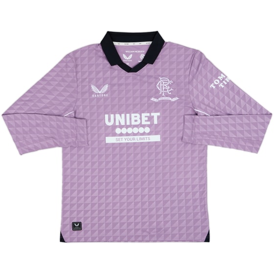 2021-22 Rangers '150 Years Anniversary' Third L/S Shirt - 10/10 - (M)