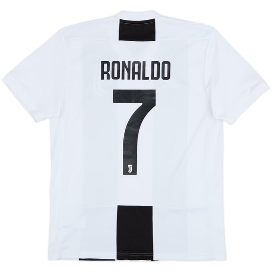2018-19 Juventus Home Shirt Ronaldo #7 - 10/10 - (M)