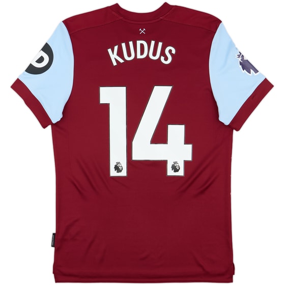 2023-24 West Ham United Home Shirt Kudus #14 - 10/10 - (M)