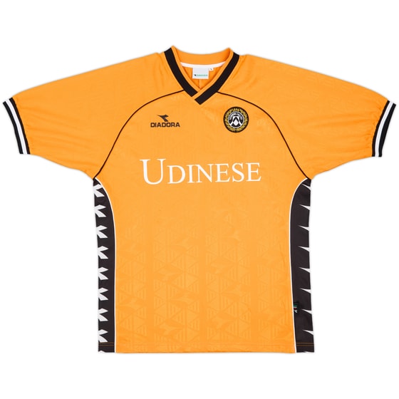 2001-02 Udinese Diadora Training Shirt - 7/10 - (L)