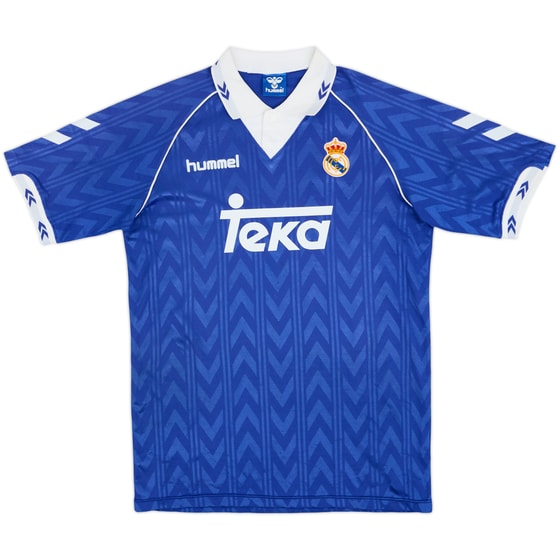 1992-93 Real Madrid Away Shirt - 9/10 - (L)