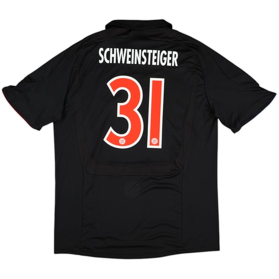 2007-09 Bayern Munich European Shirt Schweinsteiger #31 - 8/10 - (L)