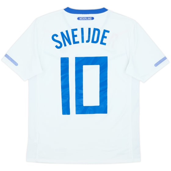 2010-11 Netherlands Away Shirt Sneijder #10 - 4/10 - (S)
