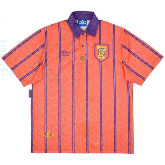 1993-95 Scotland Away Shirt - 9/10 - (XL)