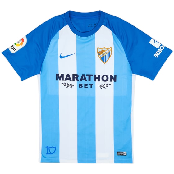 2017-18 Malaga Home Shirt - 10/10 - (S)