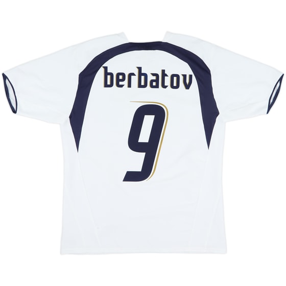 2006-07 Tottenham Home Shirt Berbatov #9 - 9/10 - (M)